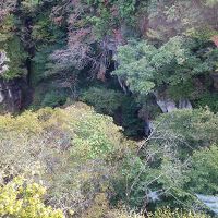 目の前が磊々峡です