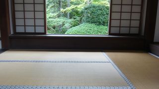 紅葉で有名なお寺