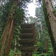 羽黒山五重塔
