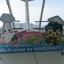 展望台にありました