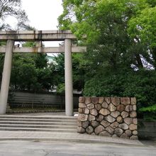 神社入口