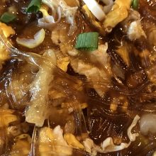 ふかひれ、春雨ではない