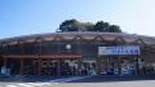 大橋近くの充実した道の駅