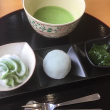 お抹茶と合わせましたがほうじ茶でもよかったかな