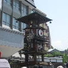 道後温泉にある坊ちゃんからくり時計