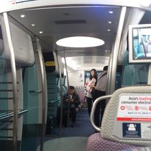 エクスプレス車内