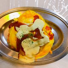 ハントンライスは950円