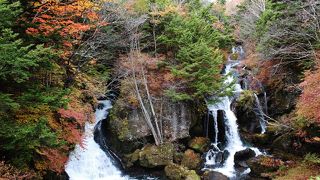 滝上と滝下と　両方からの鑑賞