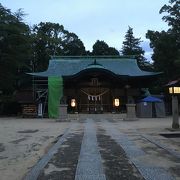 歴史ある神社