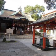 千葉神社の中にあります。
