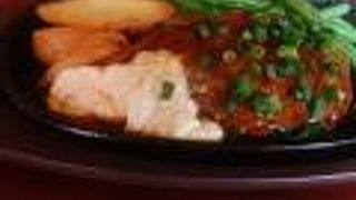 ザ・ローズ＆クラウン有楽町店　ハンバーグランチ