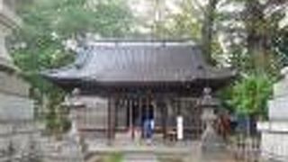 忍城の佐間口にあたります。