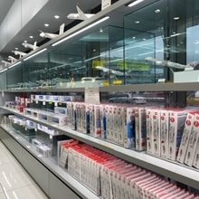 多くの航空機の模型