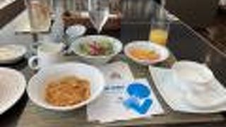 朝食は時間がかかります