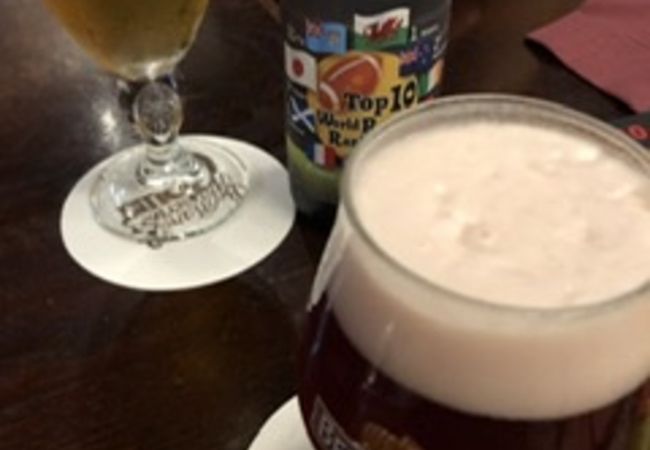 ベルギーの生樽ビールが飲めます！