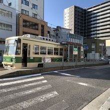 的場町停留場