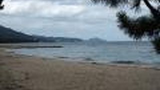 天橋立の街の反対側