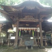 諏訪湖を眺められる神社