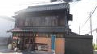 江戸時代の店構えです。