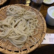 蕎麦はもちろん、天ぷらも美味！