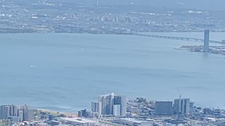 「比叡山」より　上から「琵琶湖」