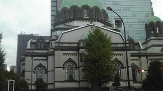 夕刻のニコライ堂