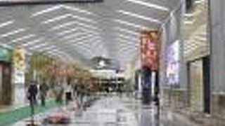 軽井沢駅構内のデコレーション