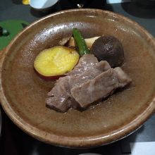 牛肉がおいしかった