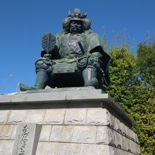 武田信玄公銅像 