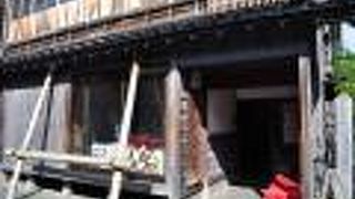 昔の茶屋を再現