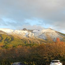 望岳台からの十勝岳