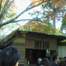 苔生した茅葺き屋根が風情たっぷりな茶室 By まどやんと 金閣寺 夕佳亭のクチコミ フォートラベル