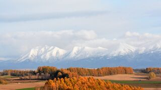 のどか北海道の農村風景や雄大な山並みの景色などが見れる絶景スポット