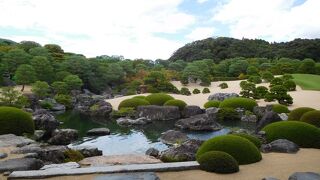 庭園には降りられません