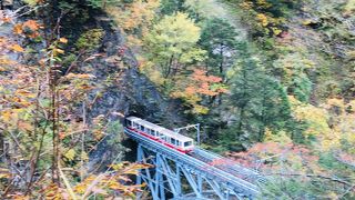 速報！ 黒薙駅から温泉までの紅葉　2020/11/6