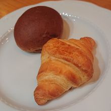 クロワッサンと黒糖