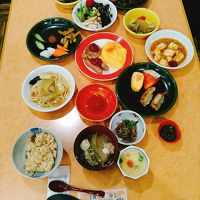 朝食バイキングの一例です