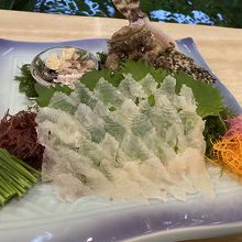 オコゼのお造り