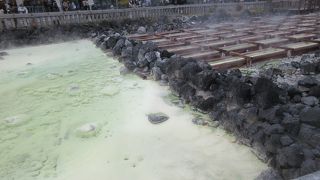 湯畑の景色もいいけれど湯畑の温泉はもっと良かった