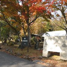 入り口もおしゃれに