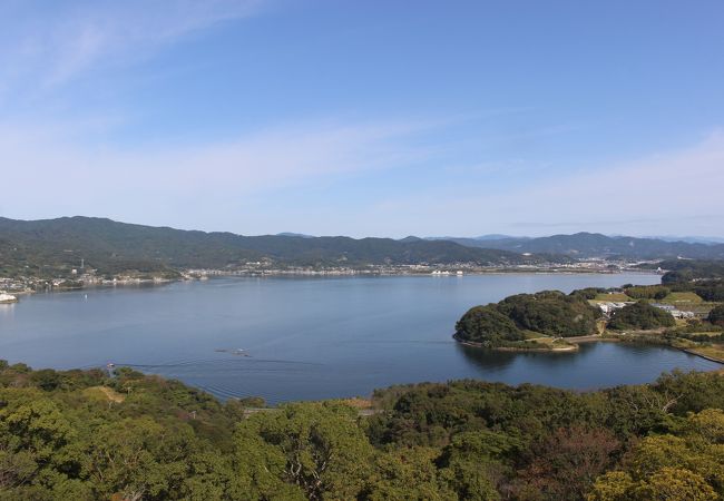 浜名湖を実感できる展望台です