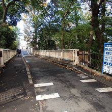 等々力渓谷ゴルフ橋