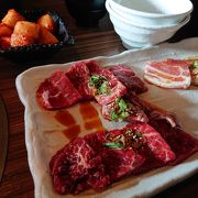 東住吉にある焼肉店うしかい