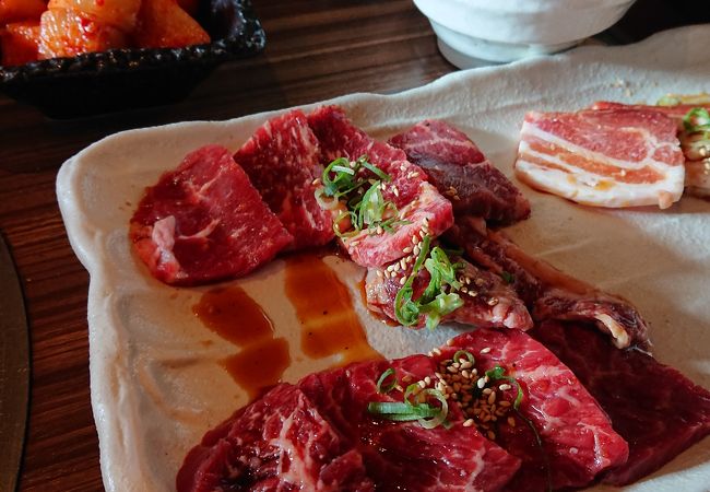 東住吉にある焼肉店うしかい