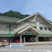 トロッコ列車はここから出発