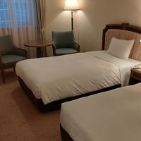 シングルベッドが２つ