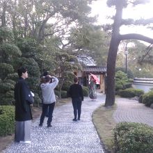 結婚写真用の撮影も行われていました