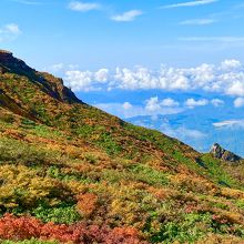 片倉岳展望台から田沢湖方面