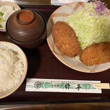 メンチカツ定食