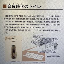 奈良時代のトイレ